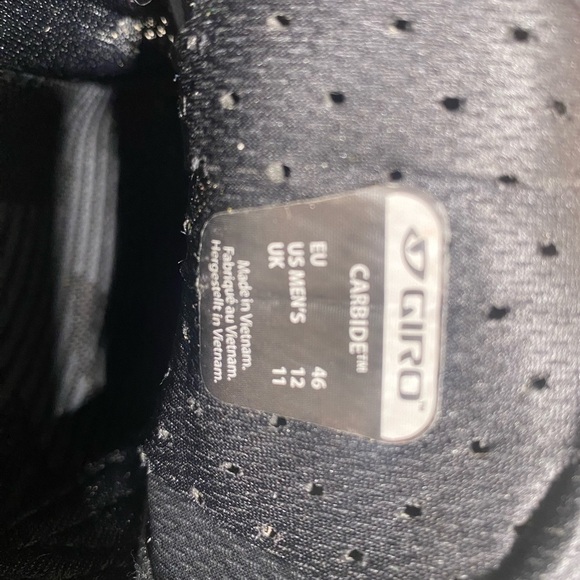 Giro Men's size 12 Cycling Shoes - Black and Tan - Picture 12 of 14